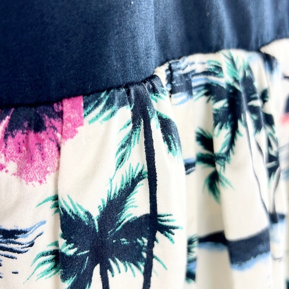 OSH KOSH GENUINE KIDS | 🏝Tropical Palm Trees Print Sun Dress GIRLS 4T - Picture 7 of 12